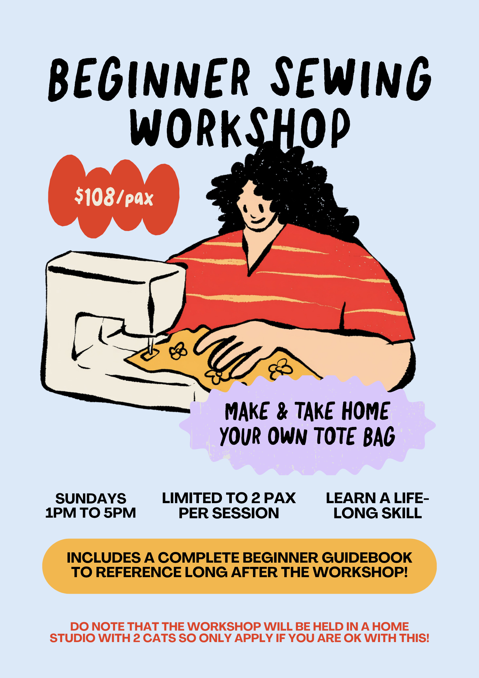 Beginner Sewing Workshop (Sept)