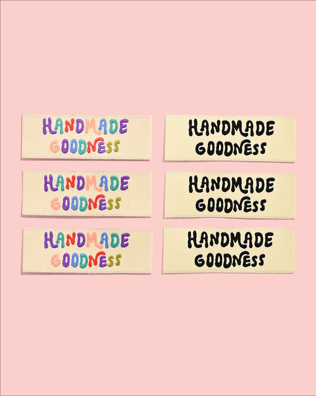 KATM woven labels - Handmade Goodness