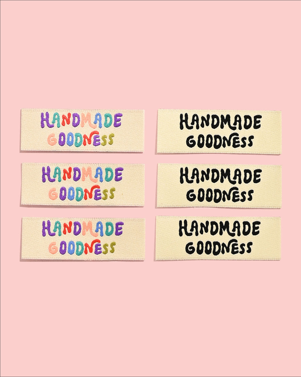 KATM woven labels - Handmade Goodness