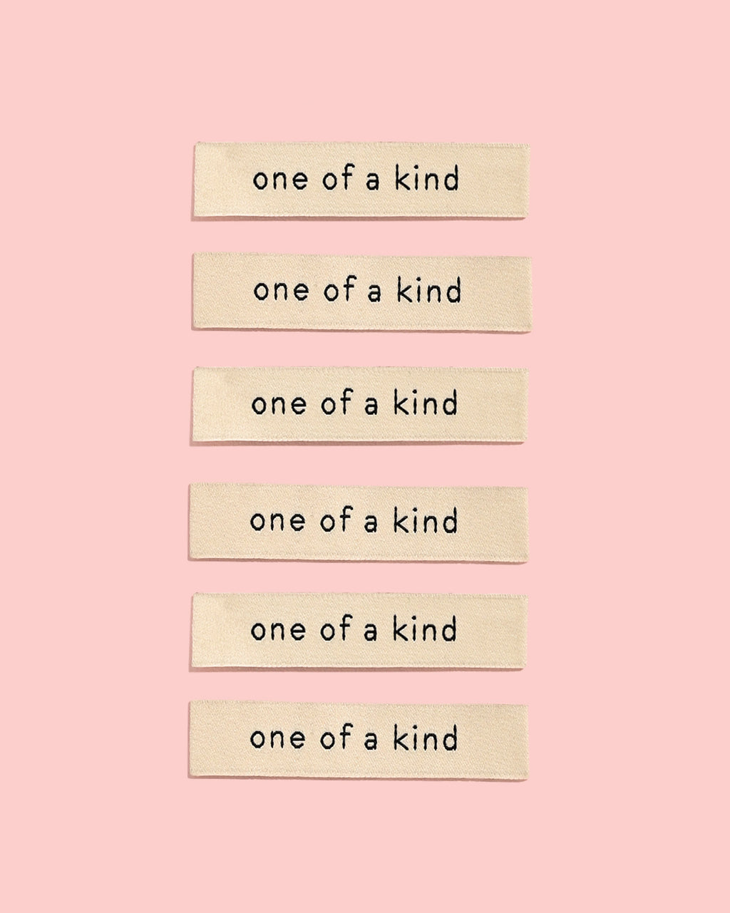 KATM woven labels - One Of A Kind