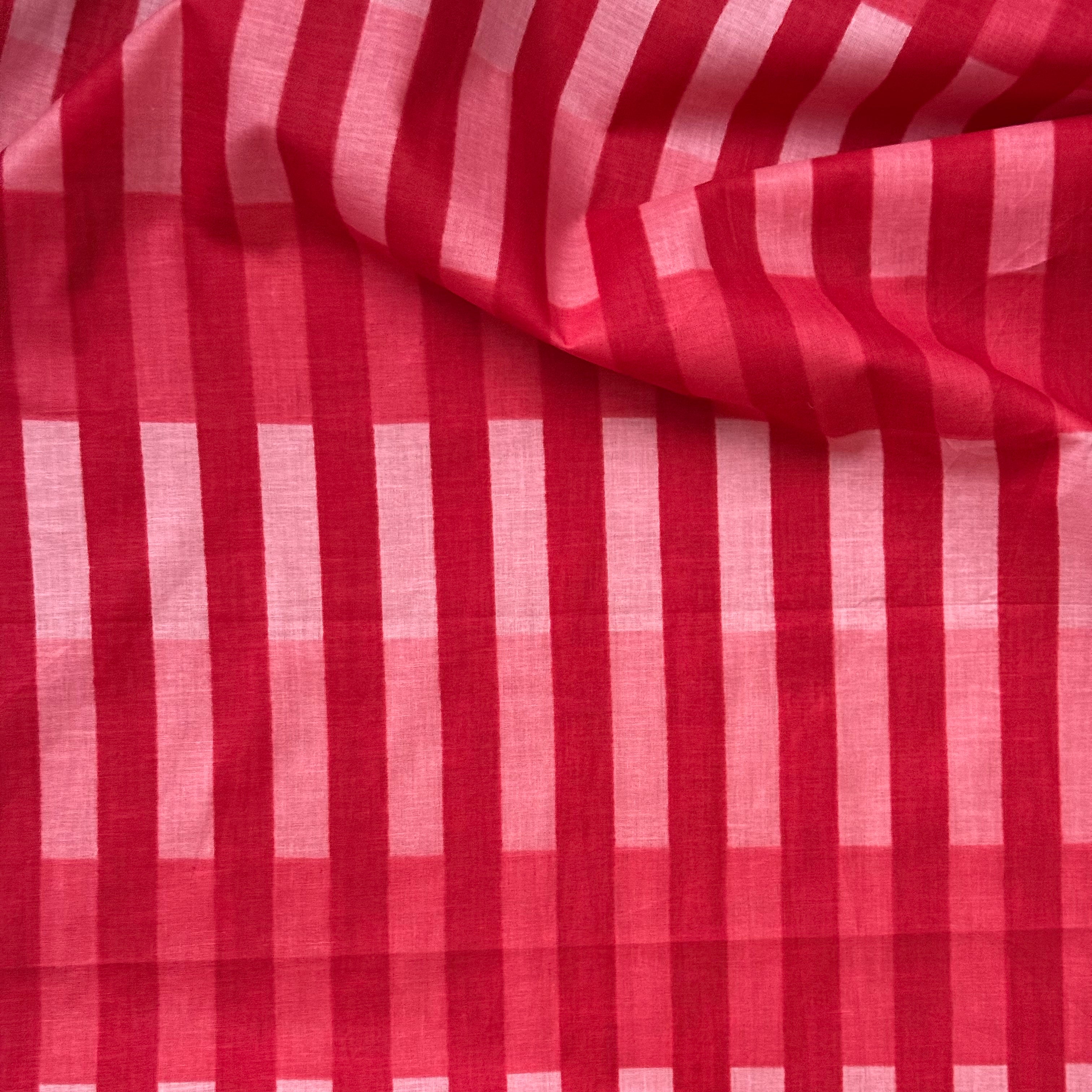 Multi-stripe Block Print Organic Cotton - Bandung