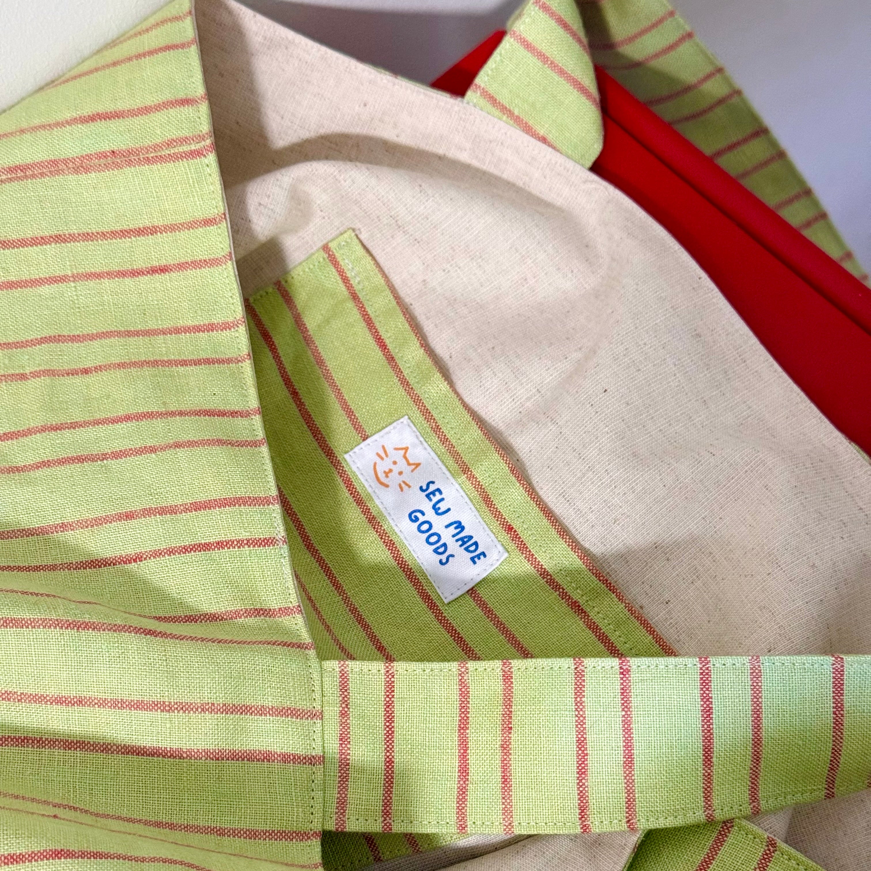 Chunky tote (strawberry matcha)