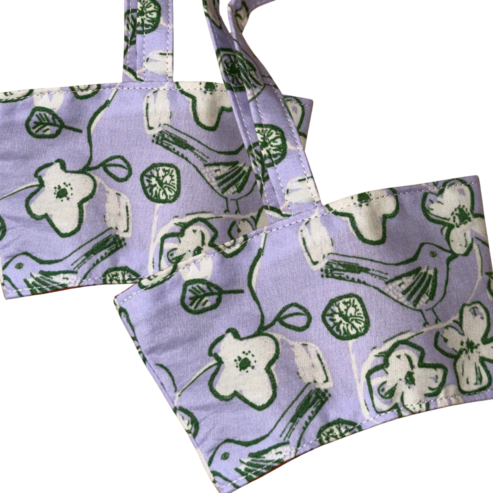 Cup carrier (lilac birdie)