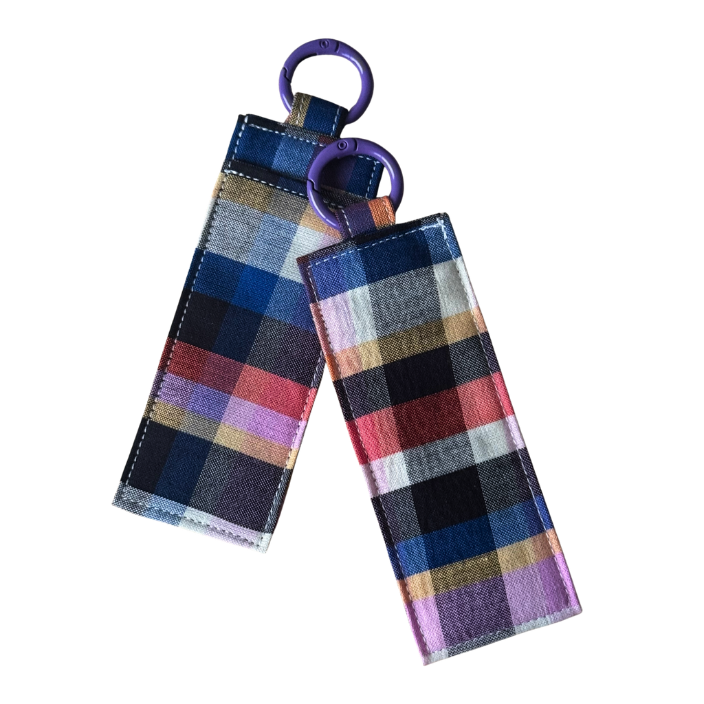 Lippie holder (dark gingham)