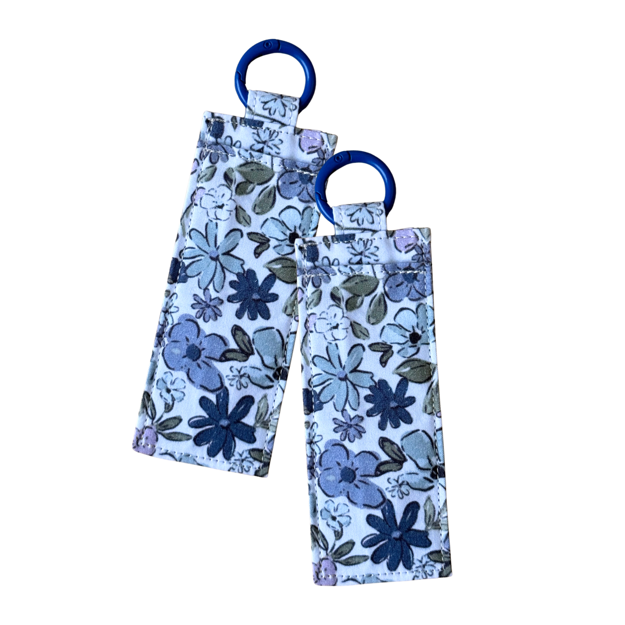 Lippie holder (blue flowers)