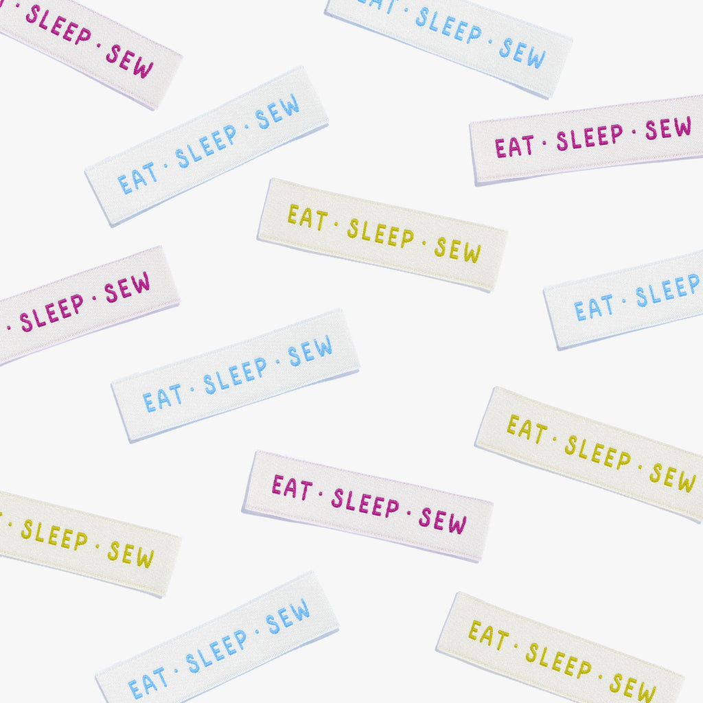 KATM woven labels - Eat Sleep Sew