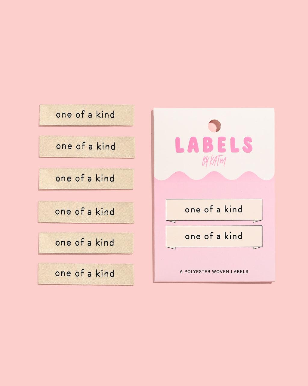 KATM woven labels - One Of A Kind