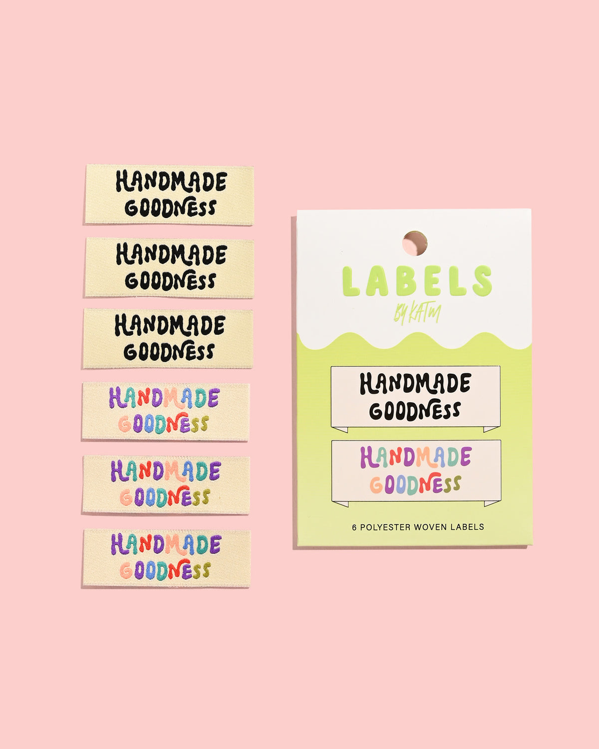KATM woven labels - Handmade Goodness