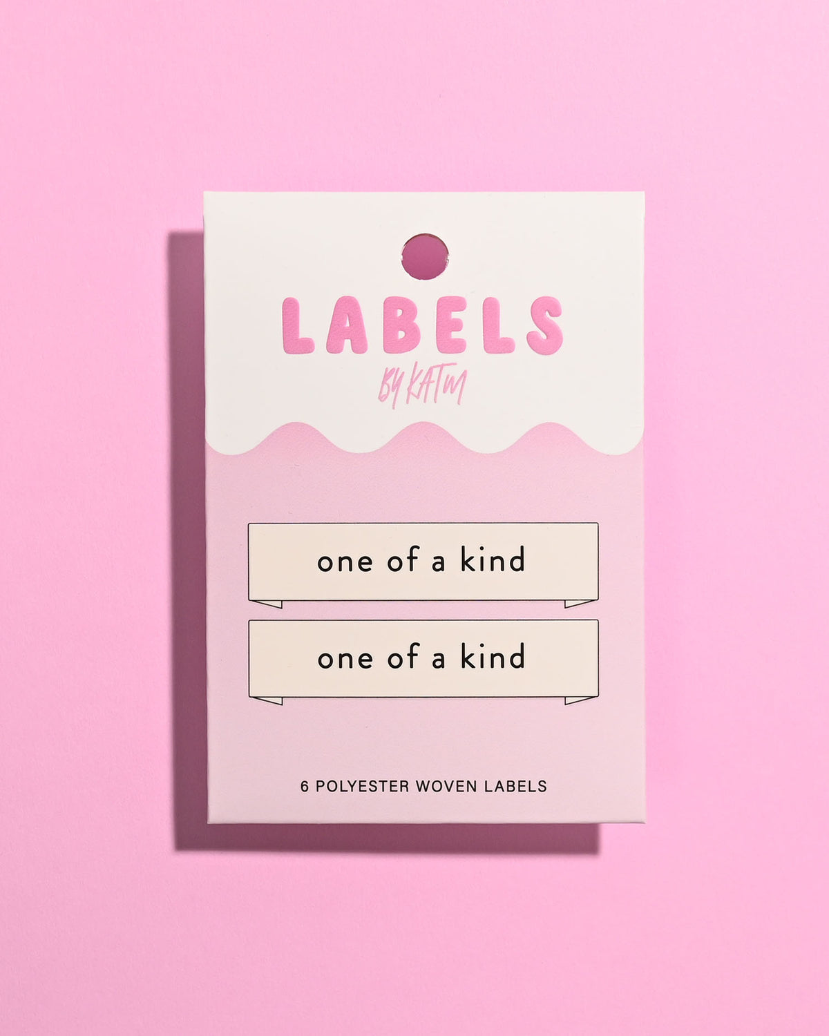 KATM woven labels - One Of A Kind