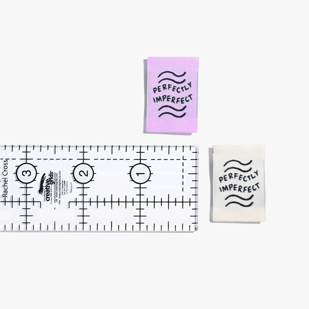 KATM woven labels - Perfectly Imperfect