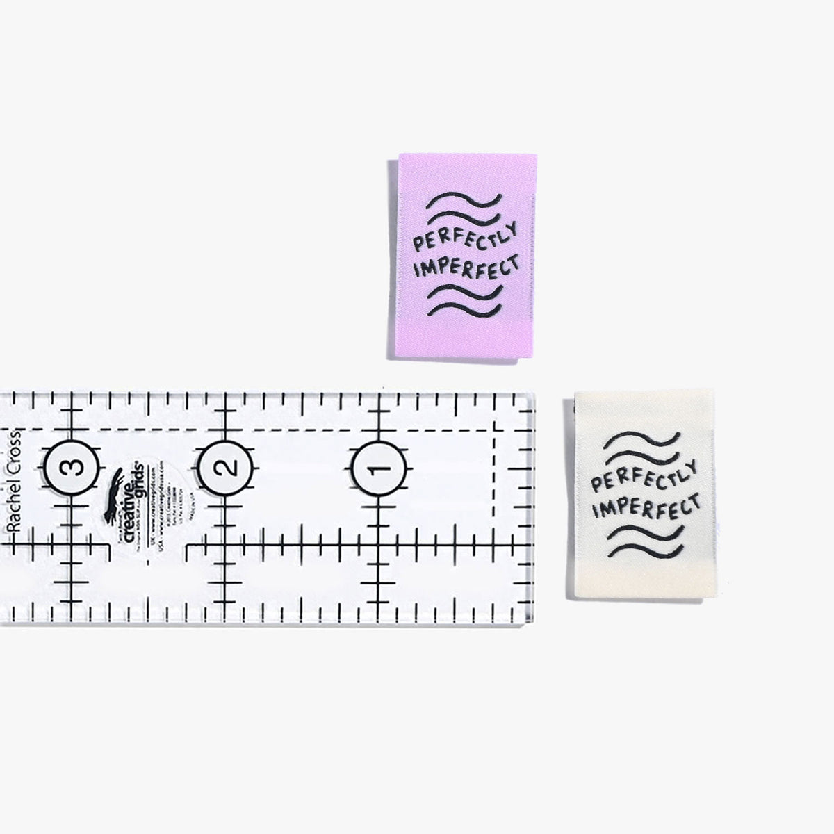 KATM woven labels - Perfectly Imperfect
