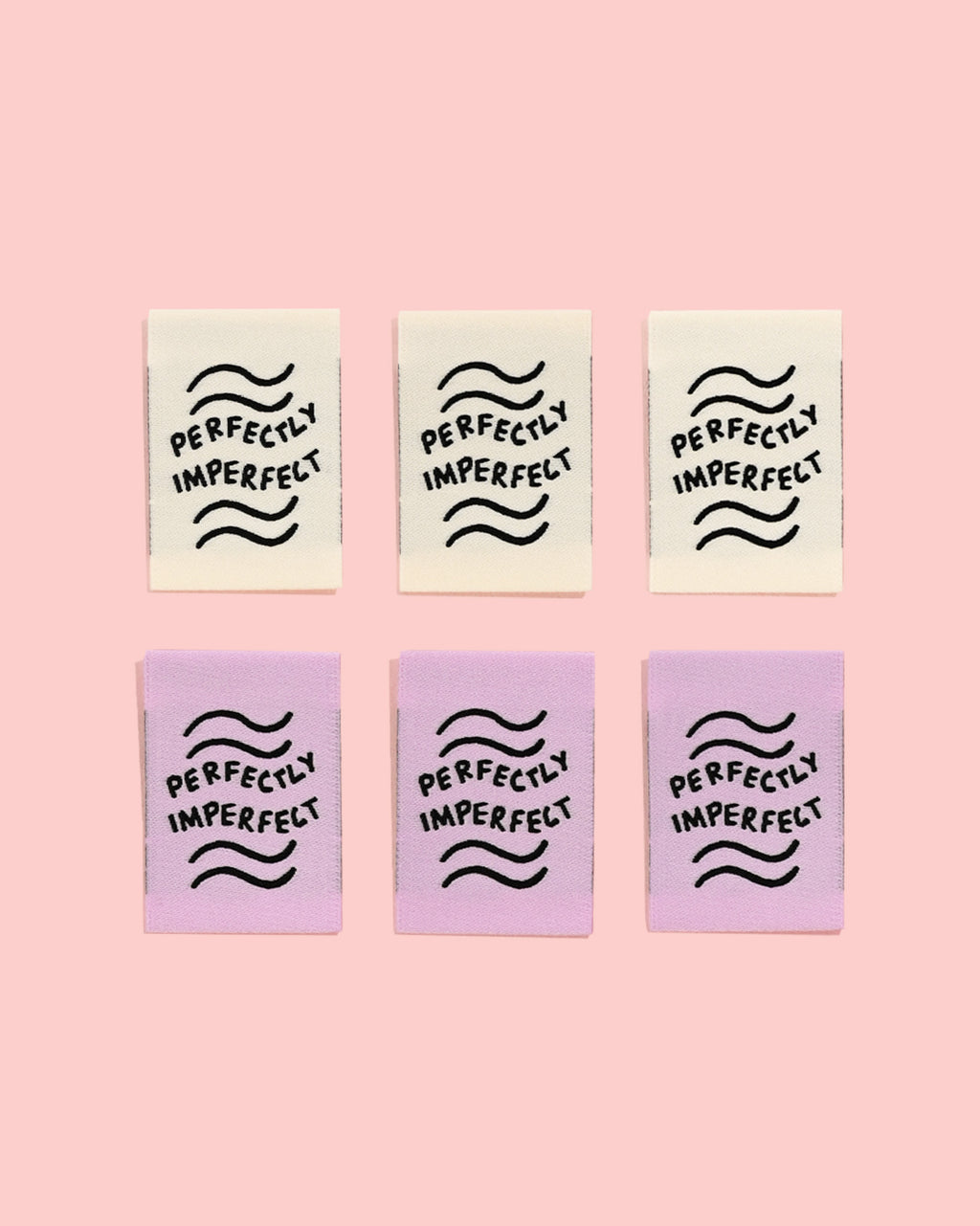 KATM woven labels - Perfectly Imperfect