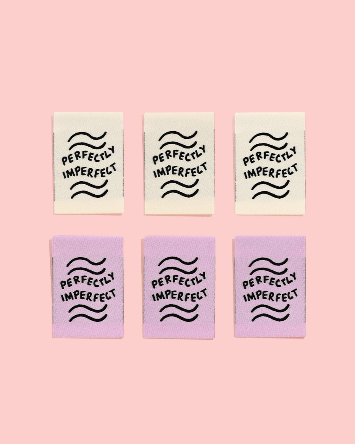 KATM woven labels - Perfectly Imperfect