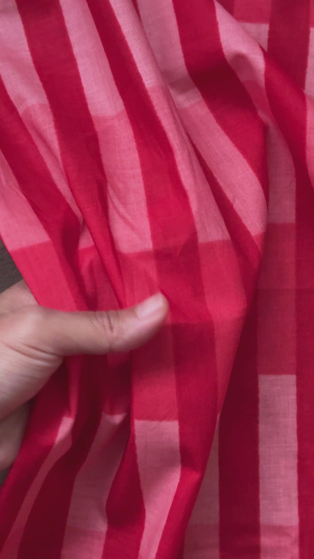 Multi-stripe Block Print Organic Cotton - Bandung