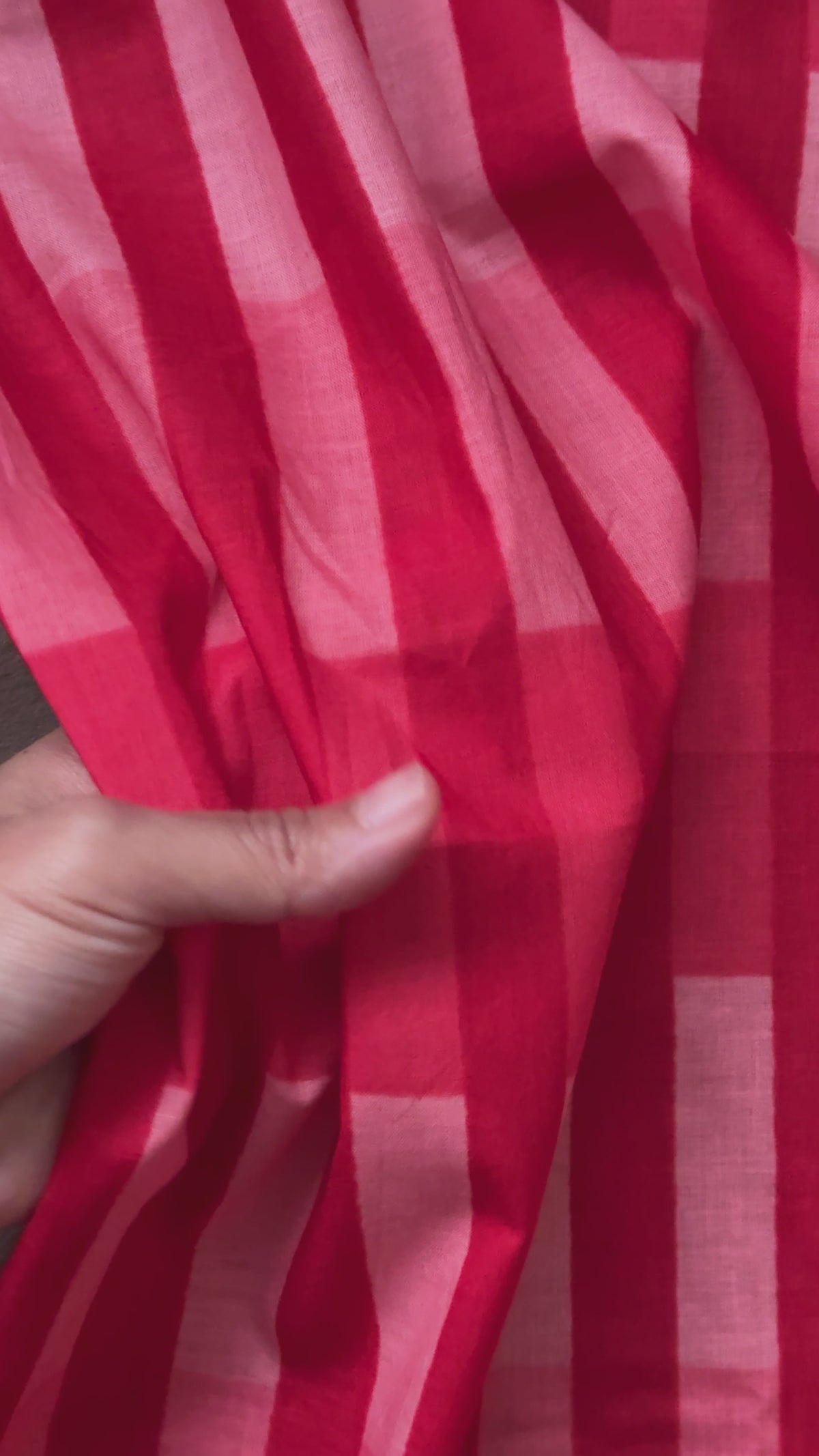 Multi-stripe Block Print Organic Cotton - Bandung